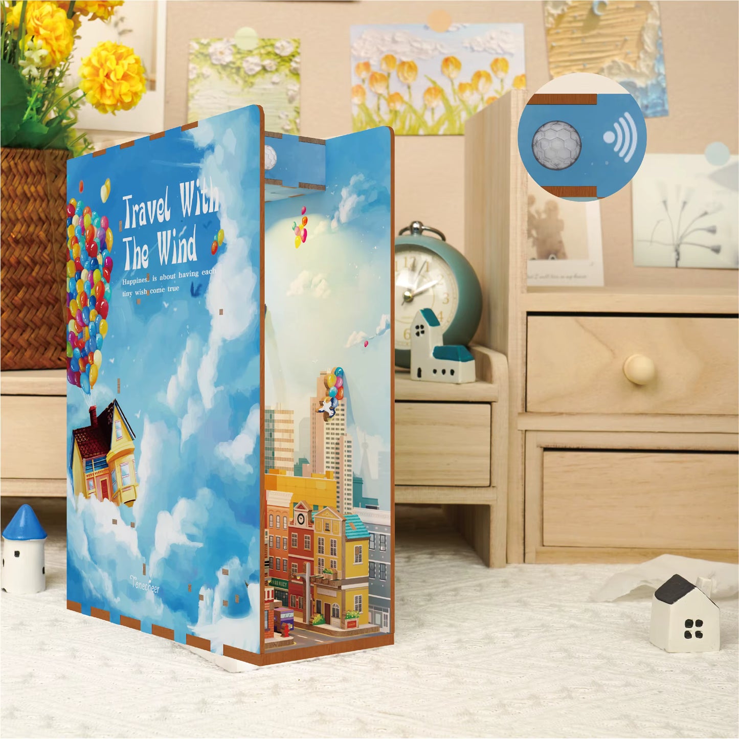 Book Nook - Voyage avec le vent