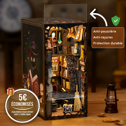 Film protecteur transparent pour book nook