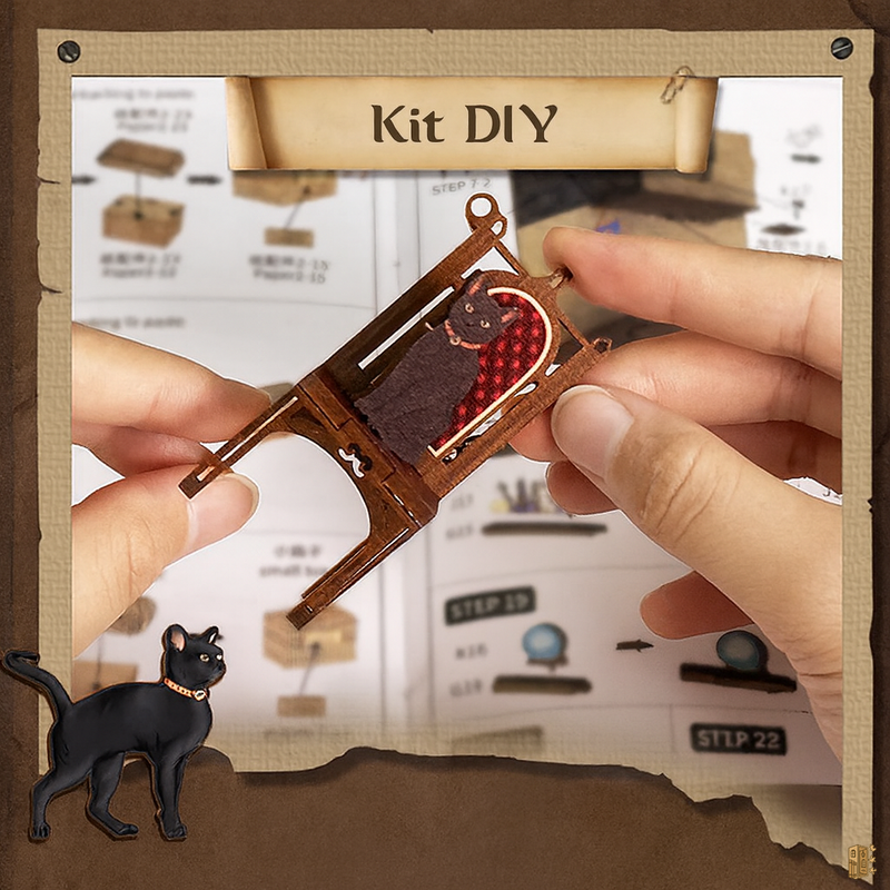 Kit DIY book nook complet à assembler soi-même